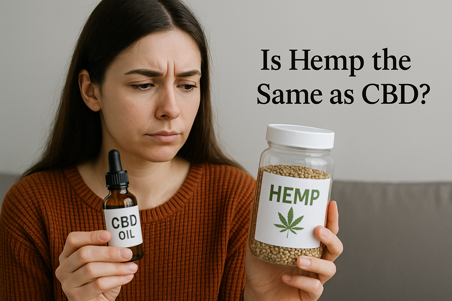 Is Hemp the Same as CBD