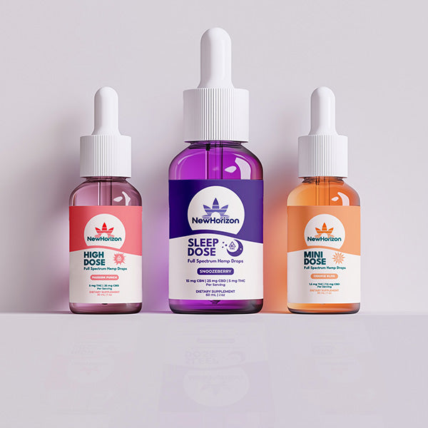CBD & THC Drops for Anxiety, Depression, and Stress