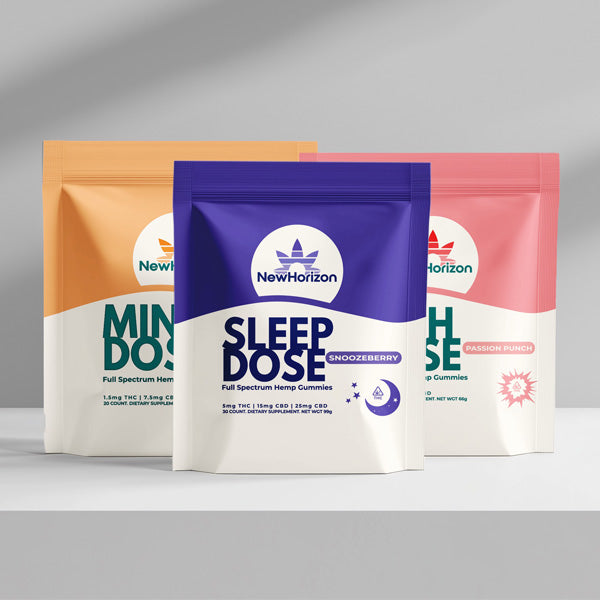 Feel Spectrum CBD + THC Gummies 4-Pack